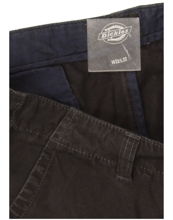 Dickies Herren-Chinohose mit normaler Passform, W32, L32, graue Baumwolle
