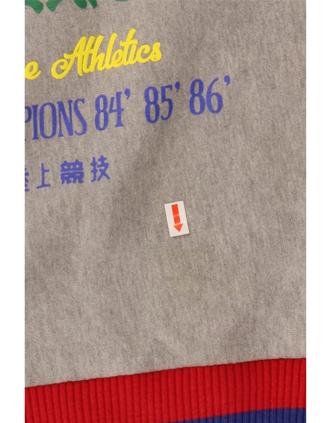 SUPERDRY Grafik-Sweatshirtpullover für Damen, Größe S, Grau, Farbblock