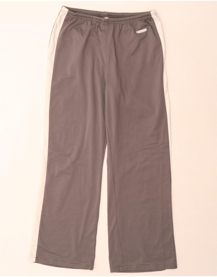 Champion Damen-Trainingshose, UK 18, XL, graues Colourblock-Polyester