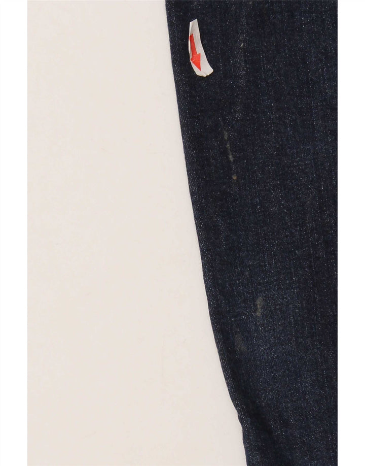 Levi's Herren 514 Straight Jeans W32 L30 Marineblaue Baumwolle