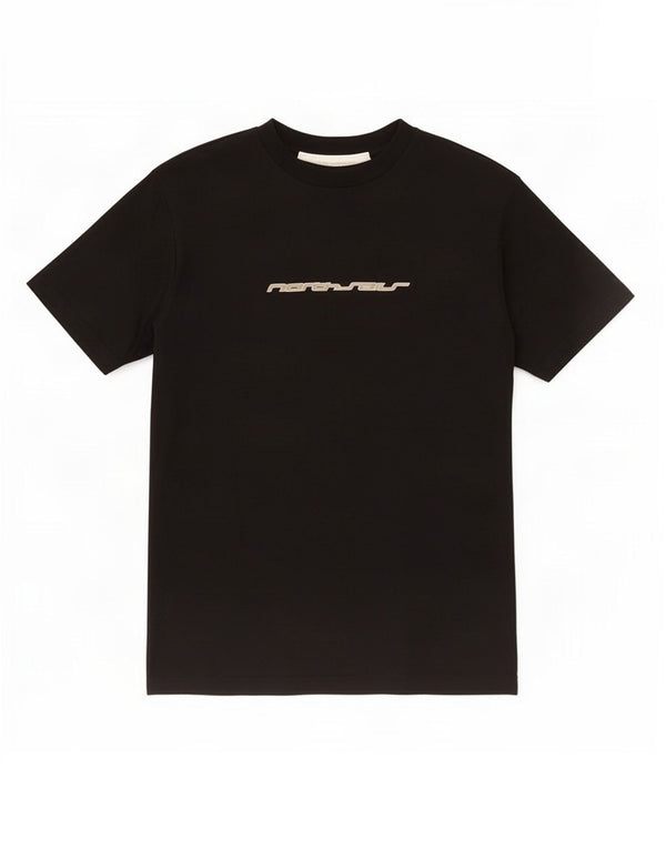 North Sails Herren-T-Shirt mit Grafik, Größe L, aus schwarzer Baumwolle