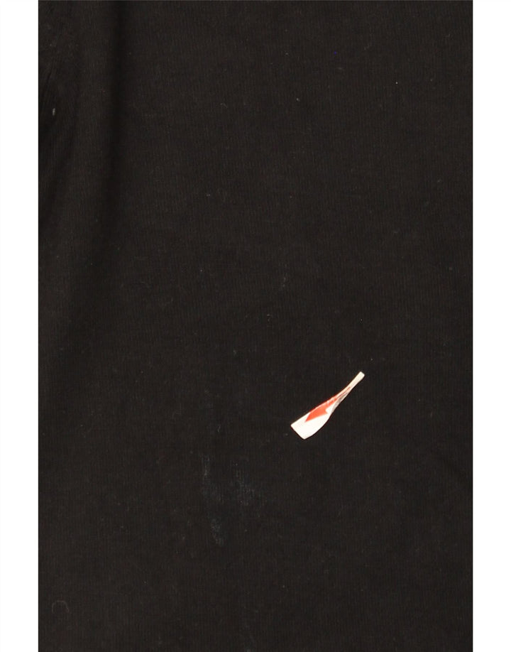 Zara Damen-Cardigan-Pullover UK 14 Große schwarze Viskose