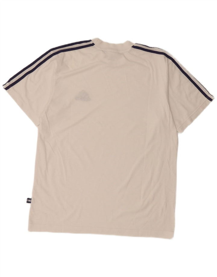 Adidas T-Shirt für Jungen, 15–16 Jahre, weiße Baumwolle