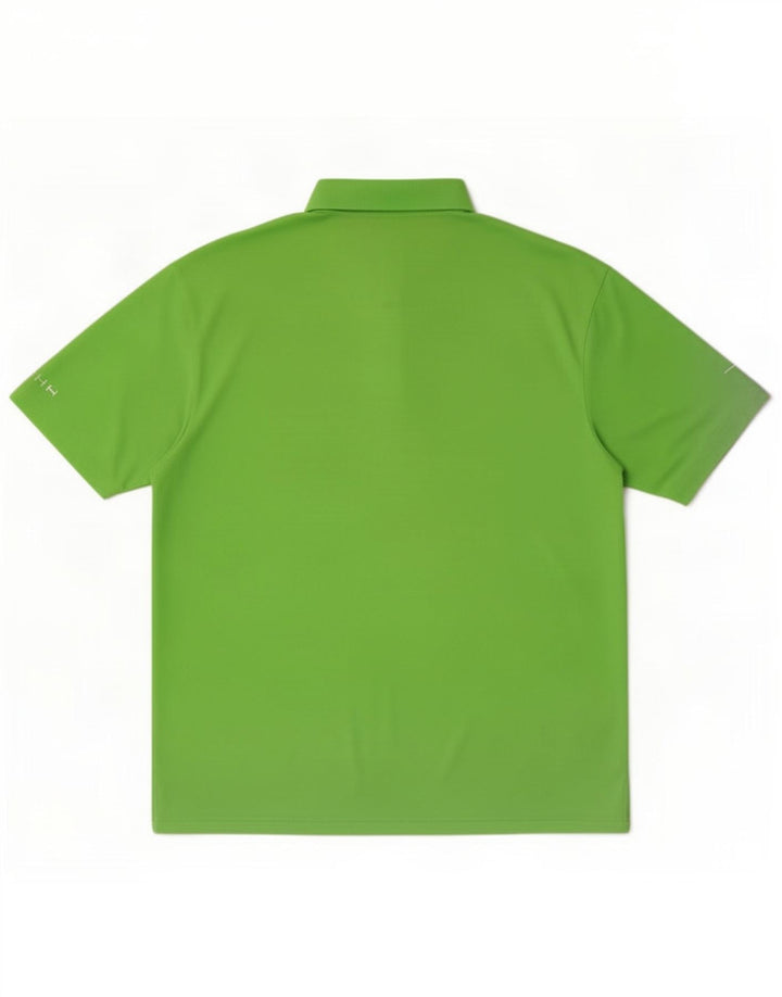Nike Herren Dri Fit Poloshirt, groß, grün, Polyester