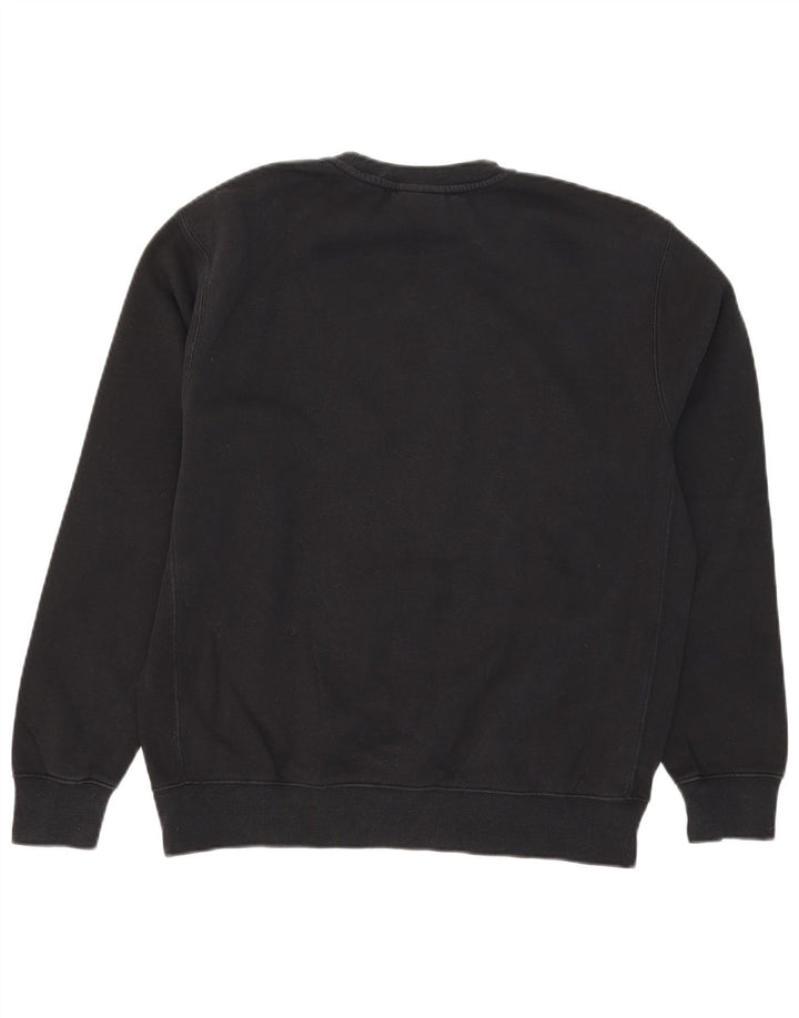 Nike Herren-Sweatshirt mit Grafik, mittelschwarz, Baumwolle