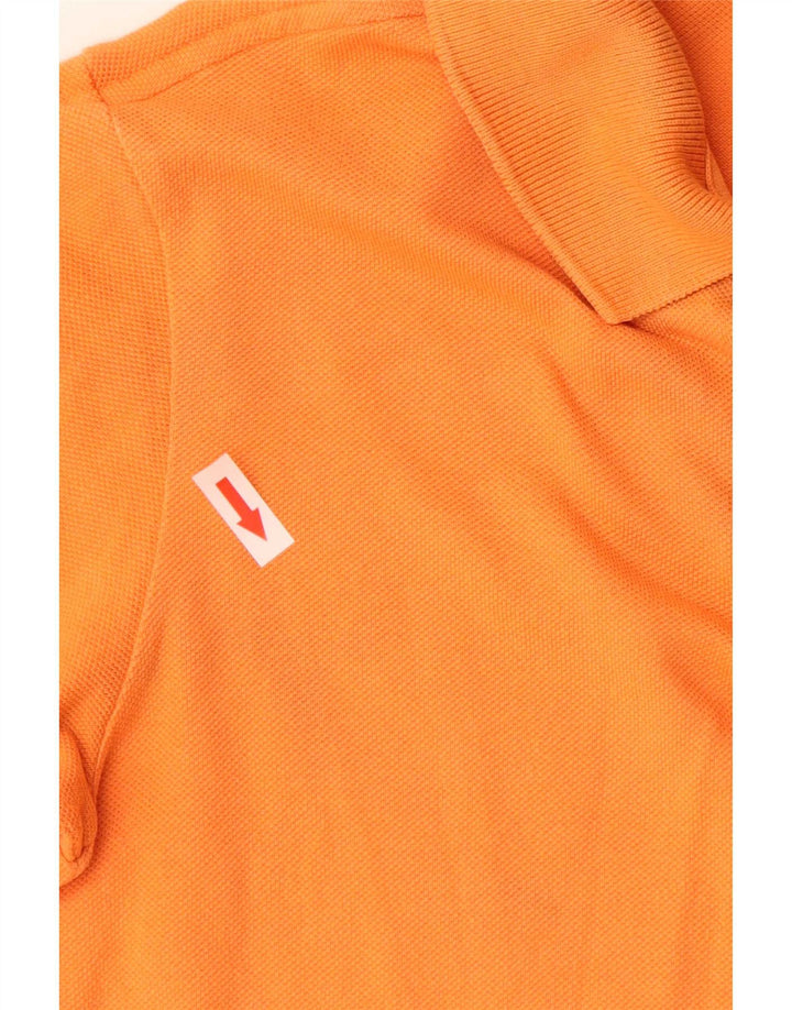 Lacoste Jungen-Poloshirt, 13–14 Jahre, orange Baumwolle