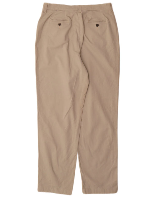 Lee Damen-Chinohose mit hoher Taille, konisch zulaufend, US 16, 2XL, W32, L31, Beige, Baumwolle