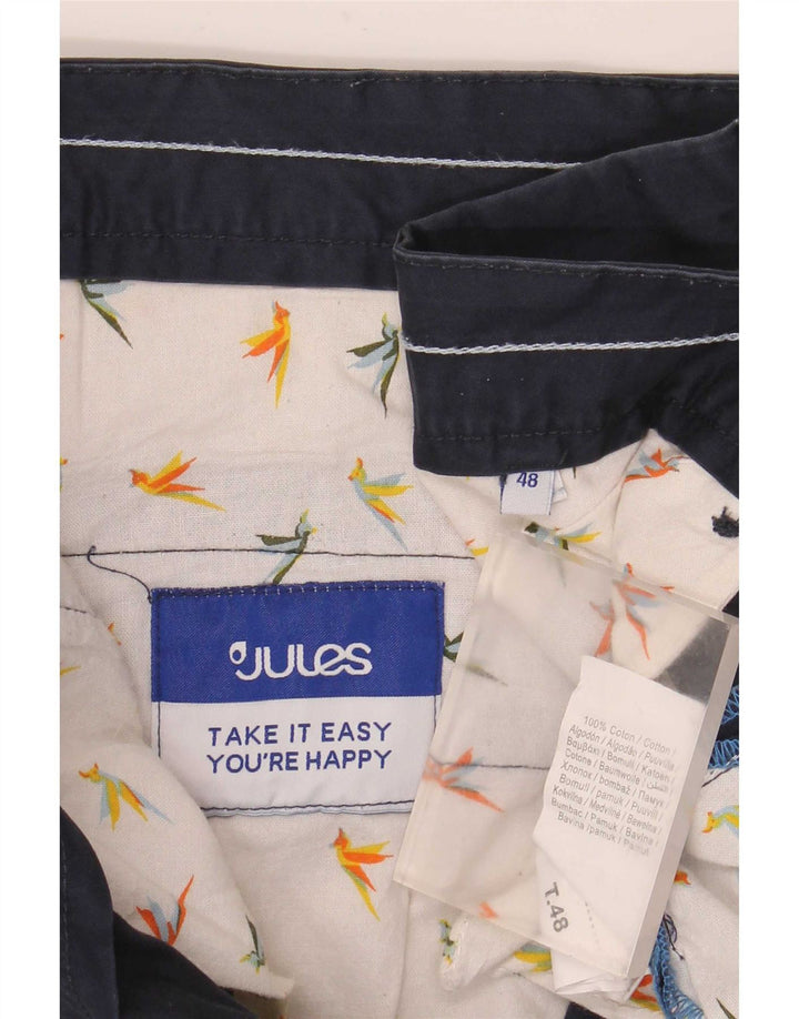 Jules Herren Chinoshorts W38 XL Marineblaue Baumwolle