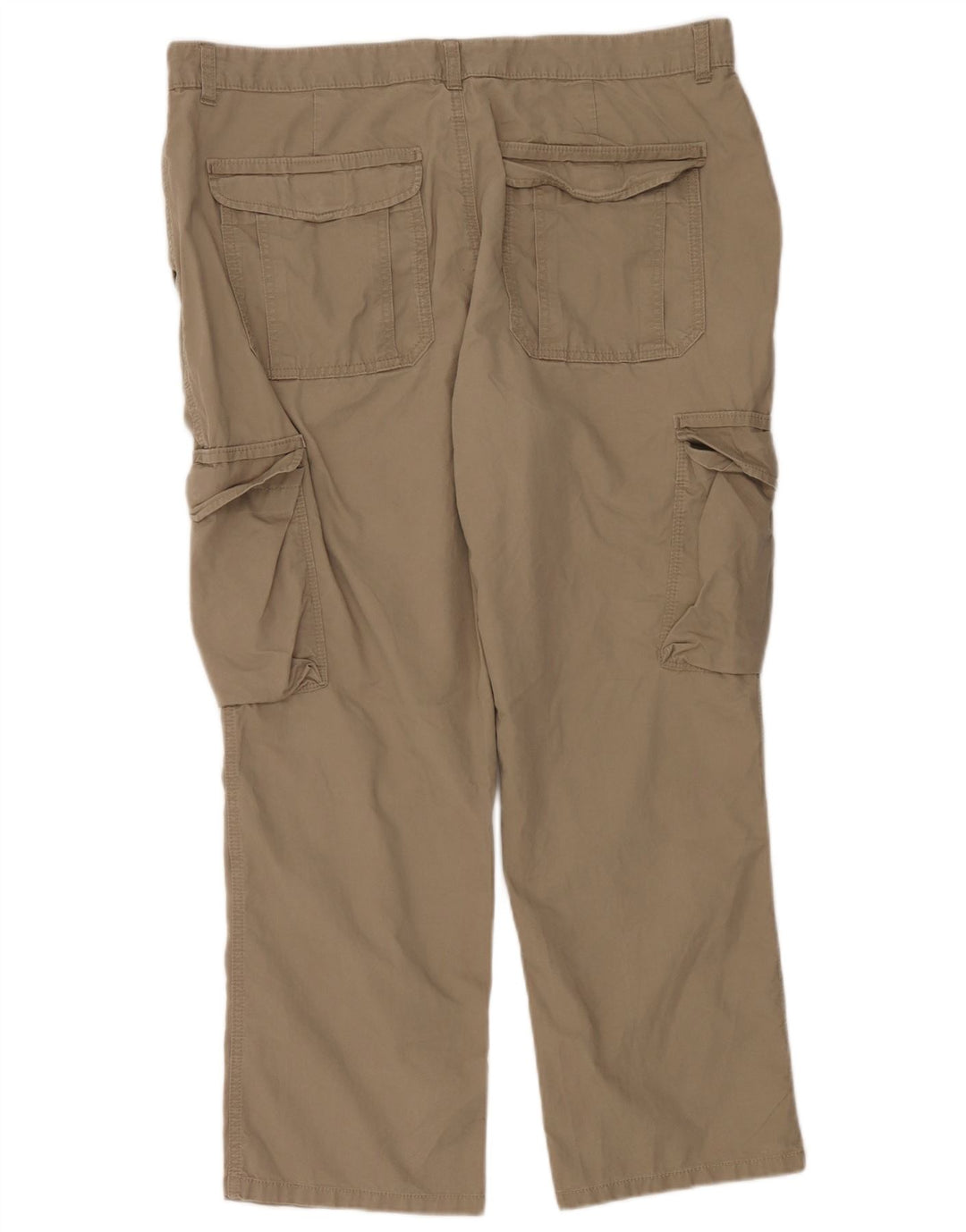 Marks & Spencer Herren-Cargohose in normaler Passform, W40, L29, Beige, Baumwolle