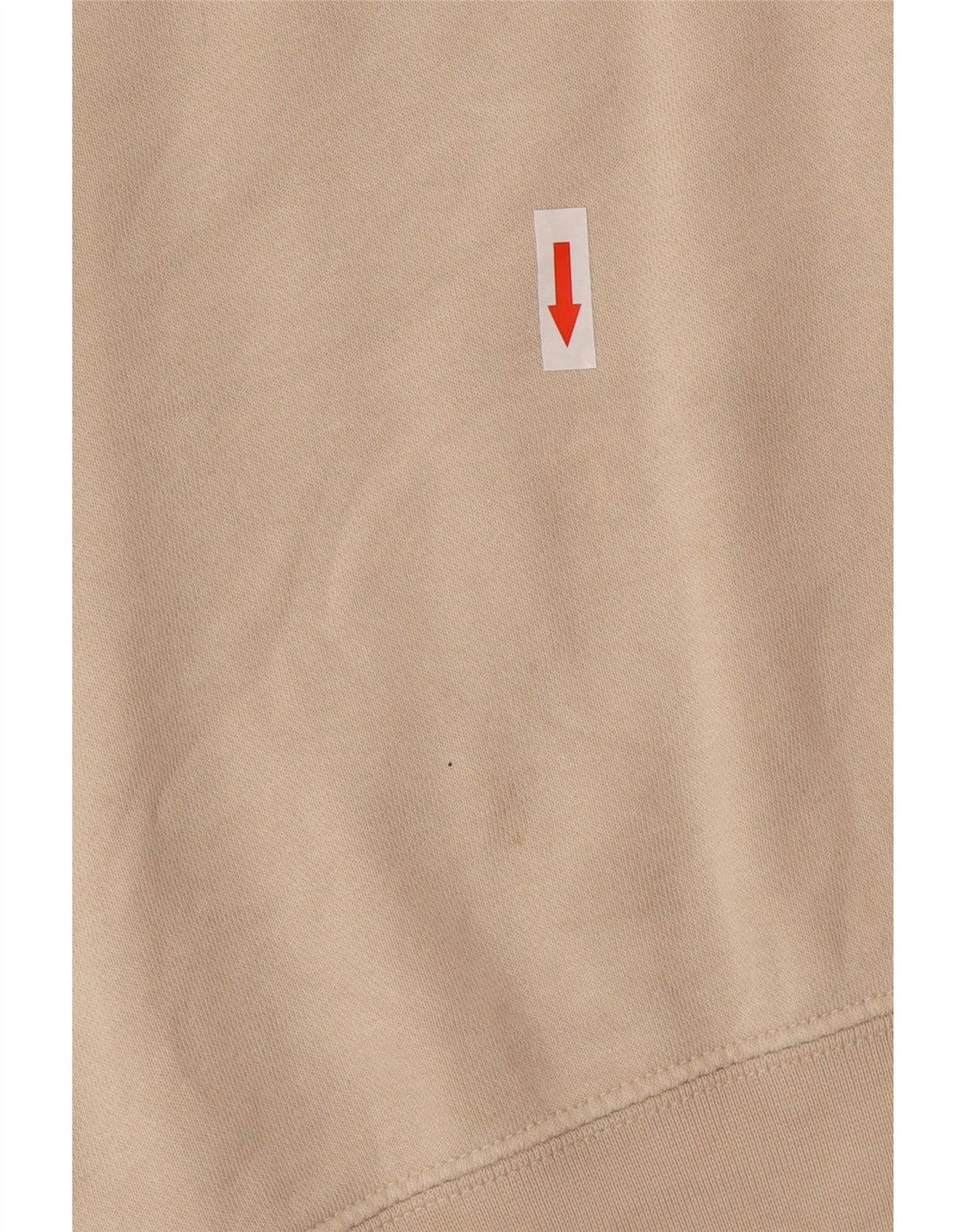 Nike Damen-Pullover mit übergroßem Kapuzenpullover, UK 14, mittelbeige Baumwolle