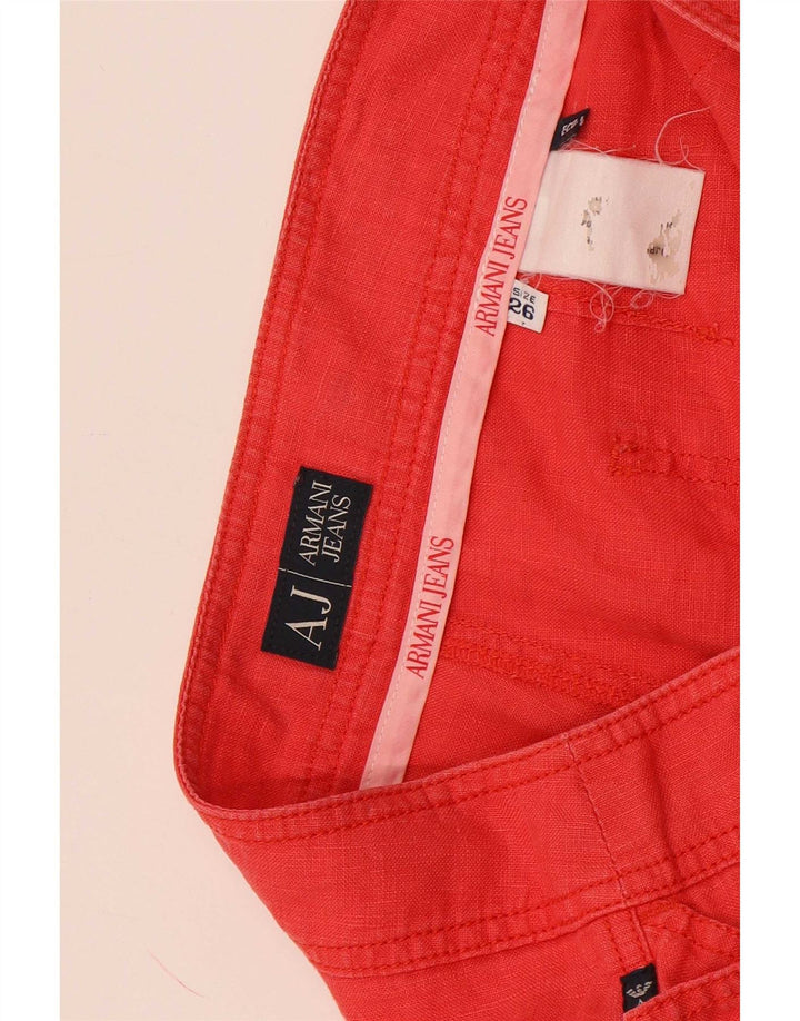 Armani Damen Cargoshorts W26 Small Rot