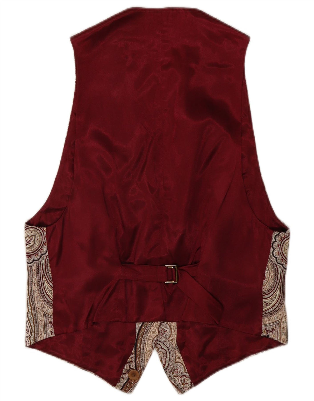 Kenzo Damen Weste EU 40 Medium Mehrfarbige Paisley-Wolle