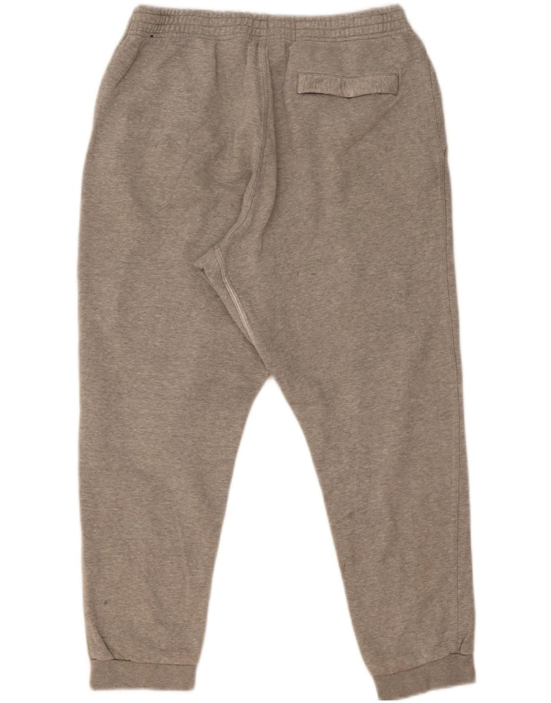 Nike Herren-Trainingshose, Jogginghose, groß, graue Baumwolle