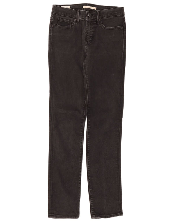 Levi's Damen 312 Shaping Slim Jeans W27 L32 Graue Baumwolle