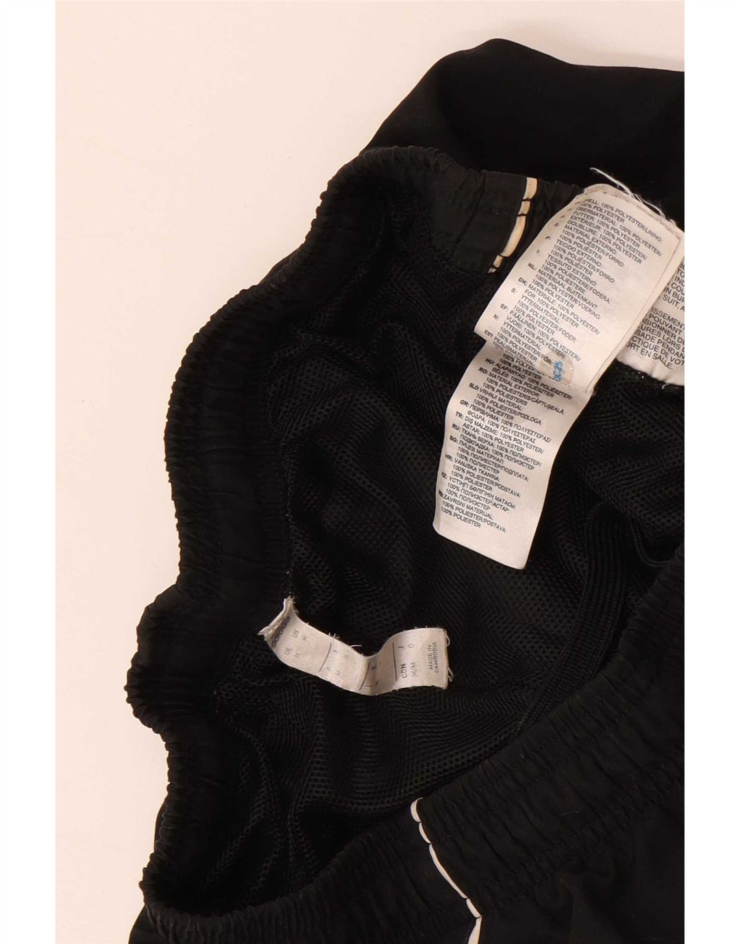 Adidas Herren-Trainingshose, mittelschwarz, Polyester