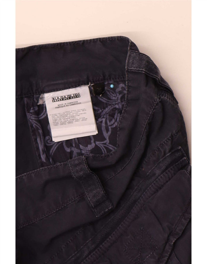 Napapijri Herren Cargo-Shorts W36 Große marineblaue Baumwolle