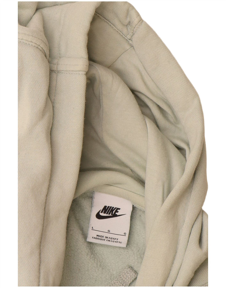 Nike Herren-Kapuzenpullover, groß, cremefarbene Baumwolle