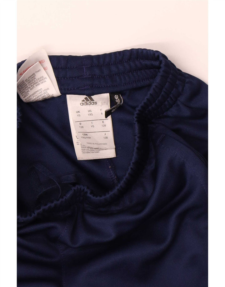 Adidas Jungen Climalite-Trainingshose, 7–8 Jahre, Größe S, Marineblau