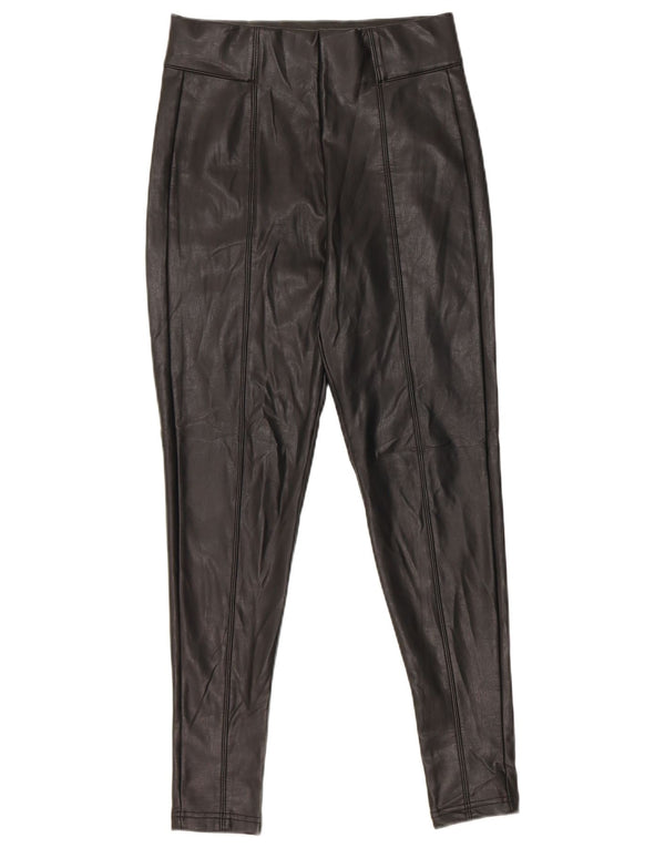 Marks & Spencer Damen Skinny Hose UK 8 Small W27 L27 Schwarz