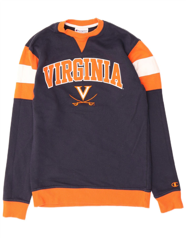 Champion Herren Virginia Cavaliers Sweatshirt Pullover Small Marineblau