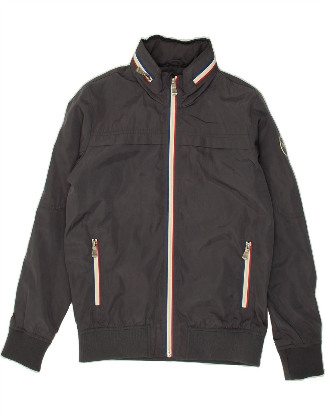 BEST COMPANY Boys Hooded Bomber Jacket 11-12 Years Grey Polyester Vintage Best Company and Second-Hand Best Company from Messina Hembry 