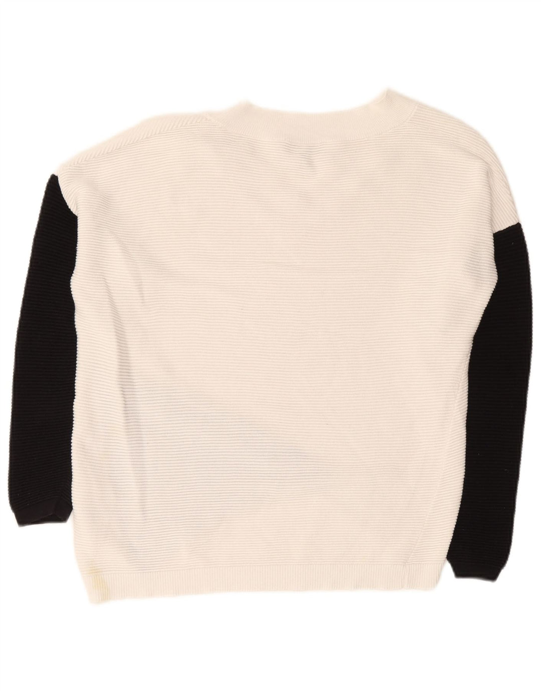 Phase Eight Damen-Pullover mit V-Ausschnitt, Gr. 10, Größe S, Weiß, Farbblock