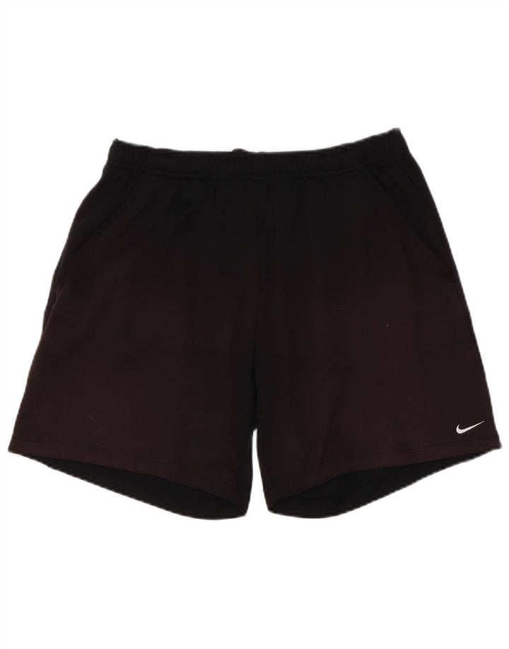 Nike Herren Sportshorts Medium Schwarz Polyester