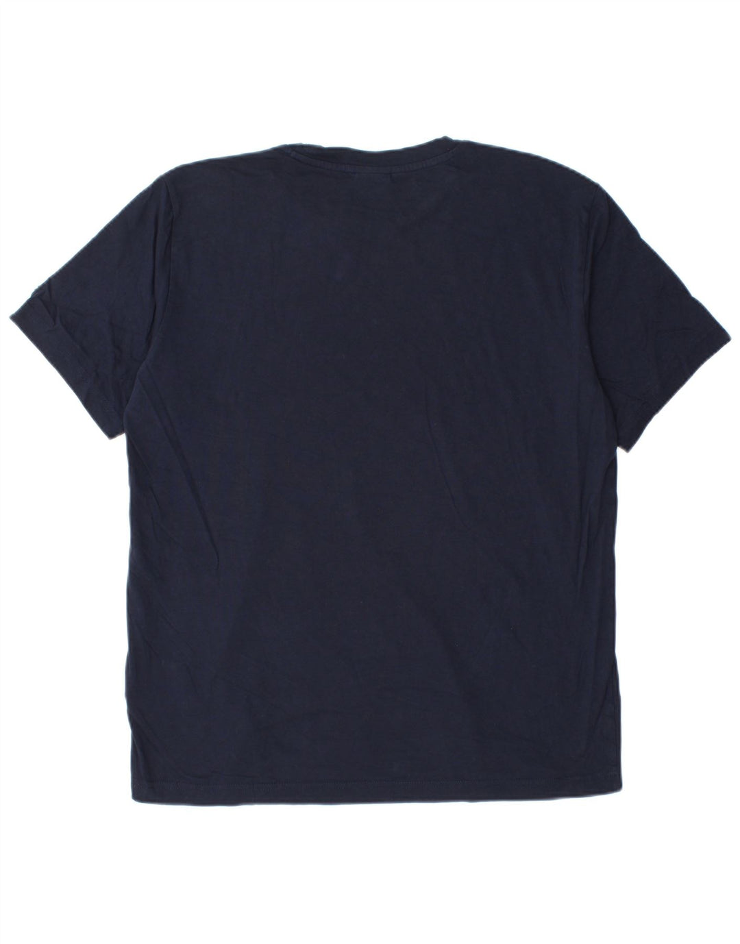 Champion Herren T-Shirt Top Large Marineblau Baumwolle
