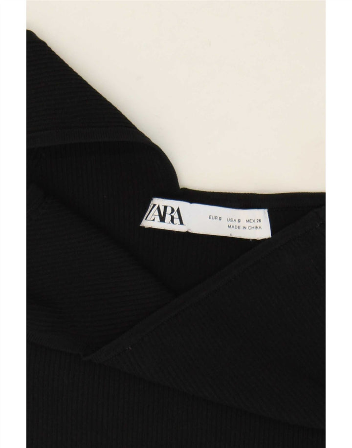 One-Shoulder-Body von Zara für Damen, Gr. 8, Schwarz
