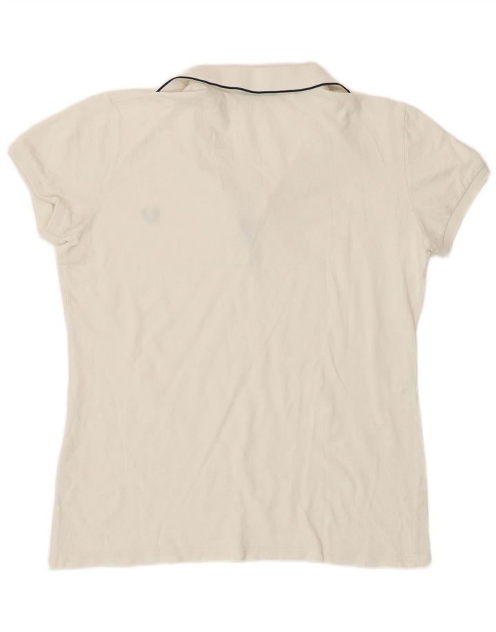 Fred Perry Damen Poloshirt UK 20 2XL Weiß