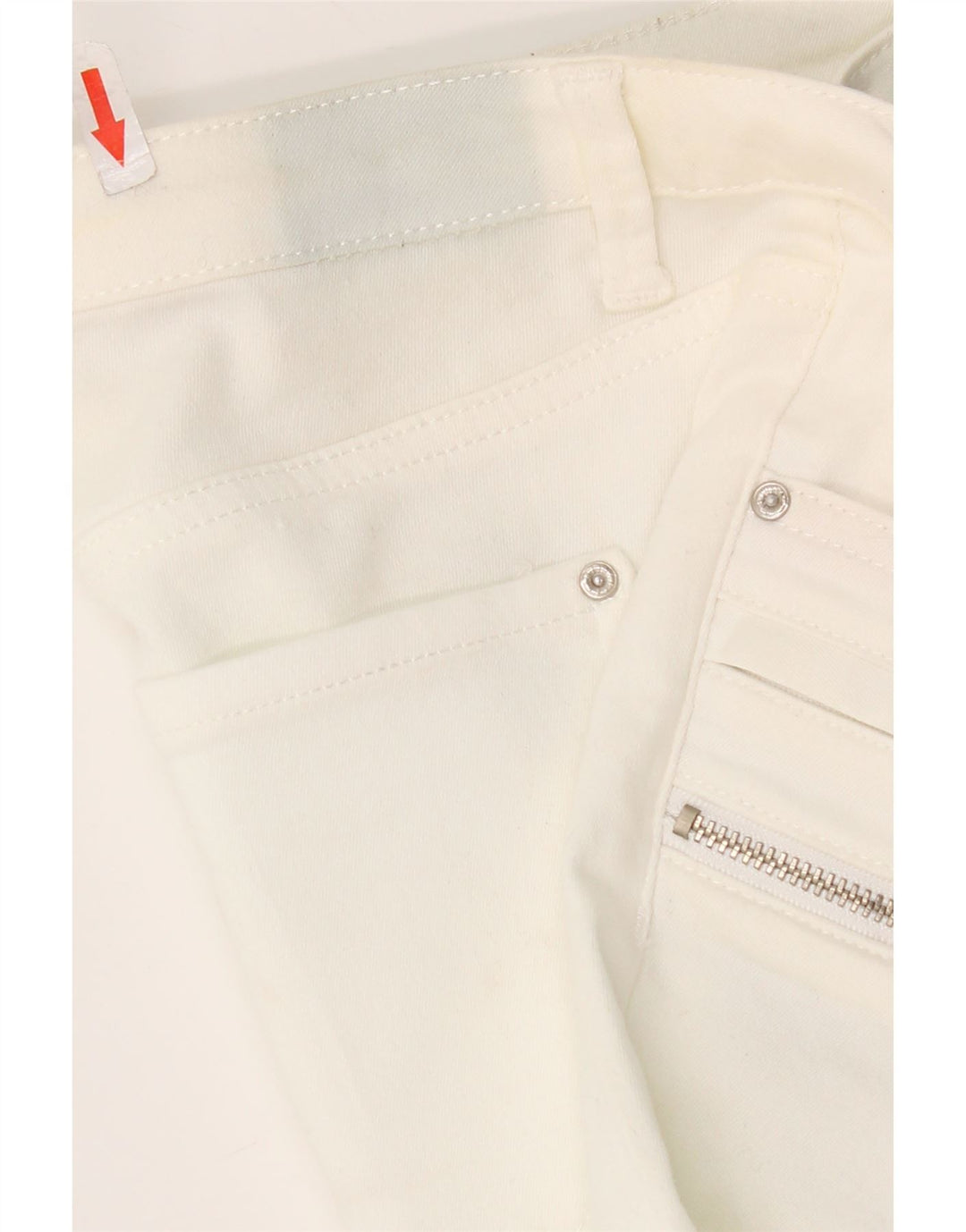 Zara Damen Skinny Jeans EU 38 Small W28 L28 Weiß