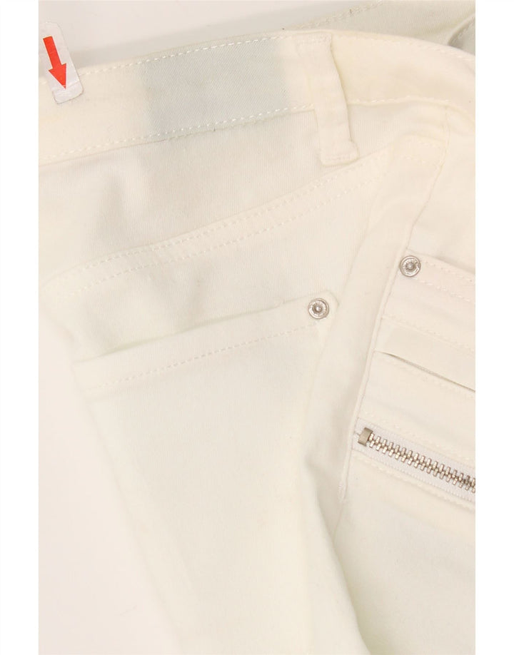 Zara Damen Skinny Jeans EU 38 Small W28 L28 Weiß