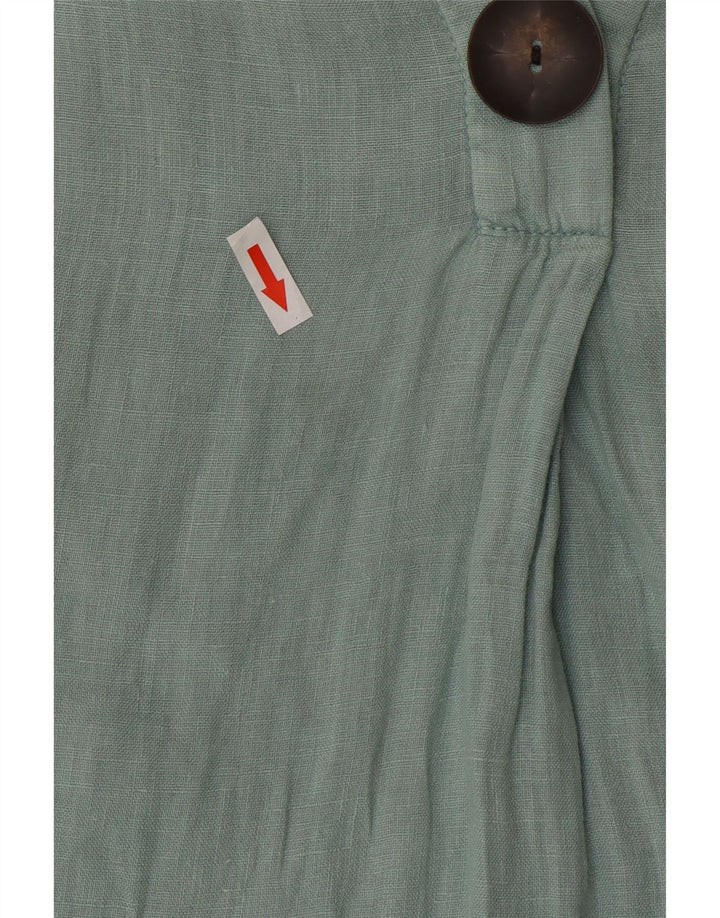 Zara Damen Etuikleid mit 3/4-Ärmeln, UK 14, Mittelgrün