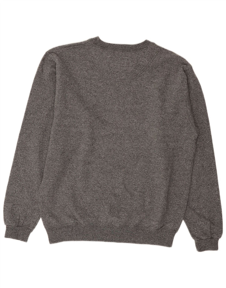 Champion Herren-Sweatshirt-Pullover, mittelgrau meliert
