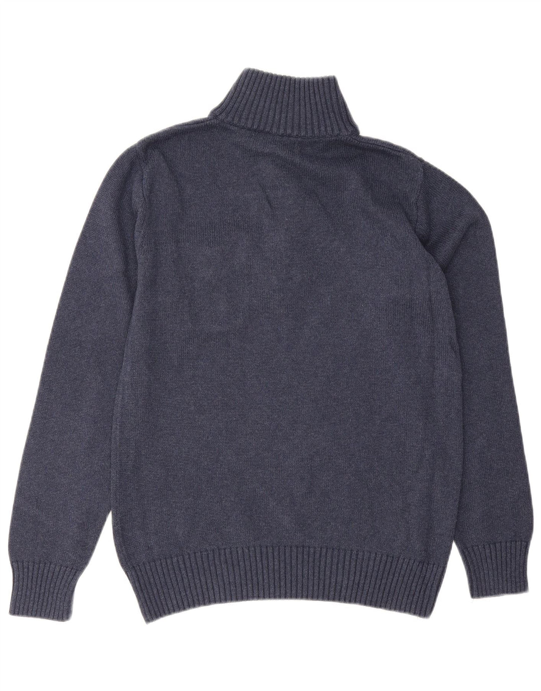 Gant Herren-Pullover mit Knopfkragen, mittelgroß, Marineblau