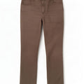Wrangler Herren Regular Straight Jeans W36 L34 Braune Baumwolle