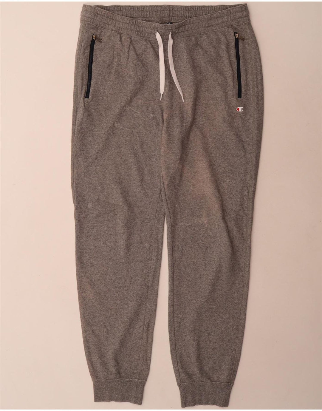 Champion Herren-Trainingshose, Jogginghose, XL, graue Baumwolle