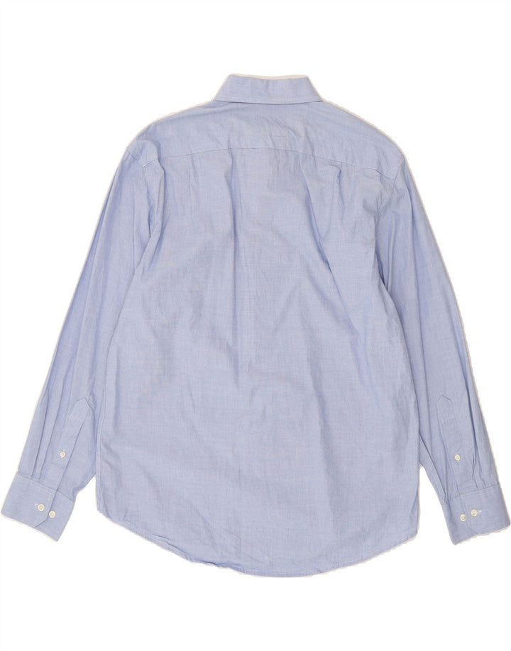 IZOD Mens Shirt Medium Blue Cotton Vintage Izod and Second-Hand Izod from Messina Hembry 