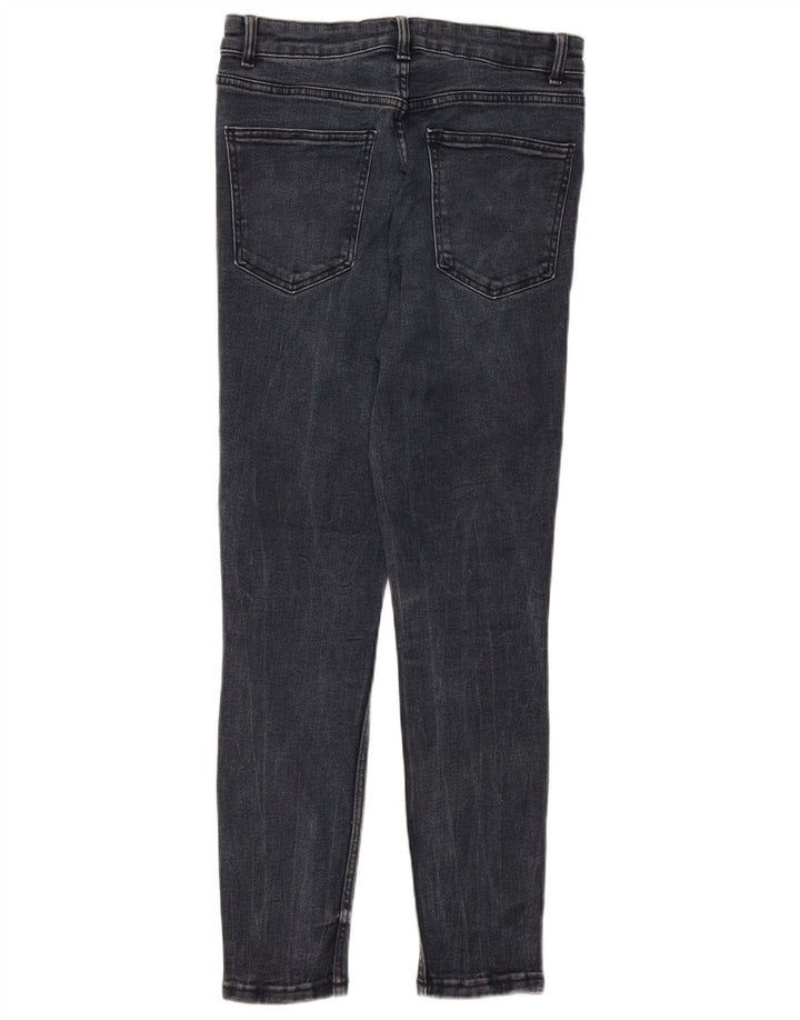 Zara Damen Skinny Jeans EU 40 Medium W30 L27 Schwarz