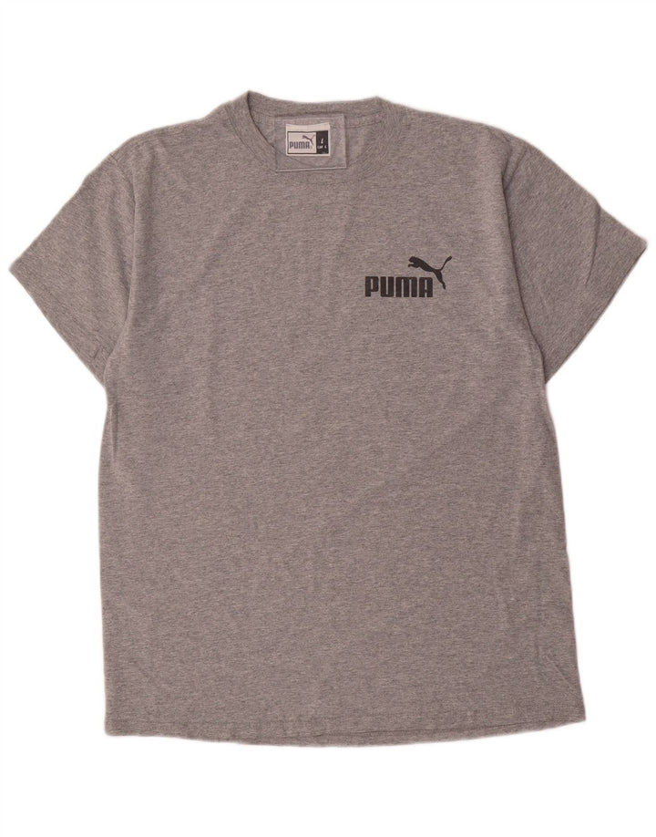 PUMA Herren Graphic T-Shirt Top Large Grau