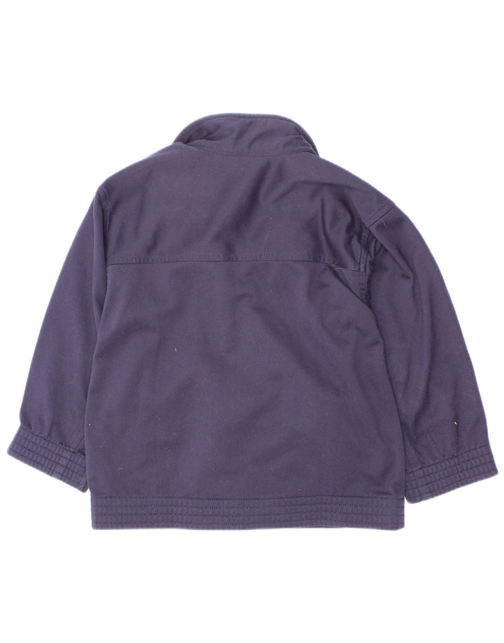 Champion Jungen-Trainingsanzug-Topjacke, 3–4 Jahre, marineblaues Polyester