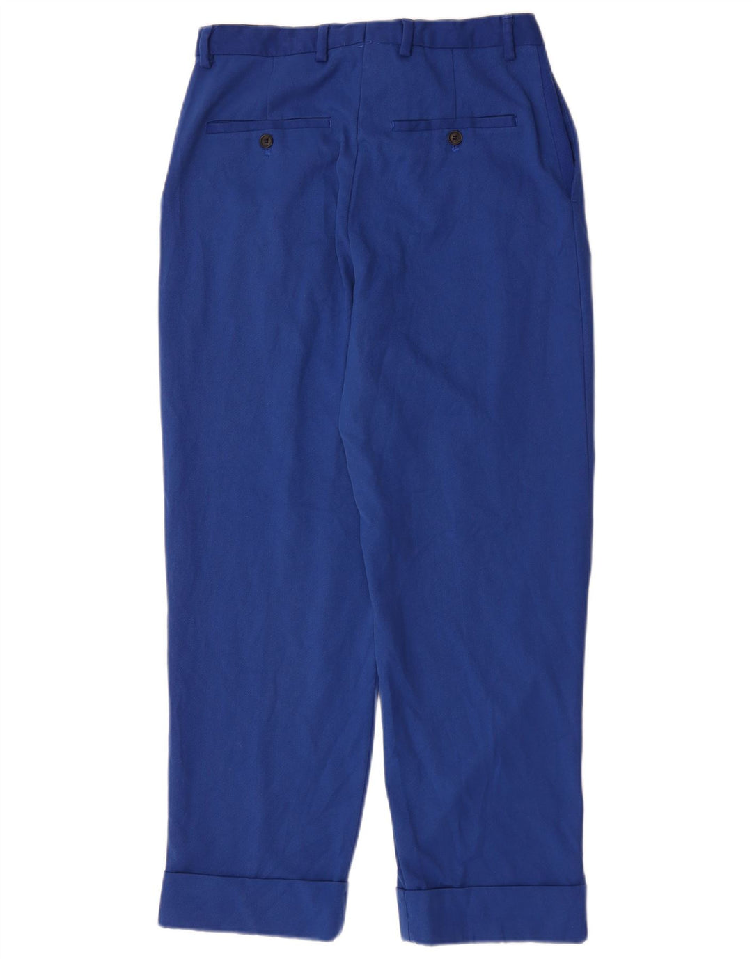 Zara Mens Pegged Suit Hose EU 38 Small W30 L29 Blaues Polyester