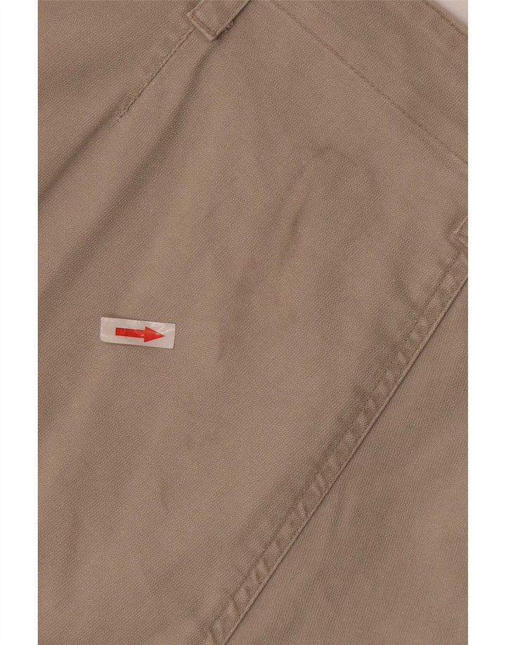 Vintage Herren Cargo Shorts 2XL W38 Grau Baumwolle