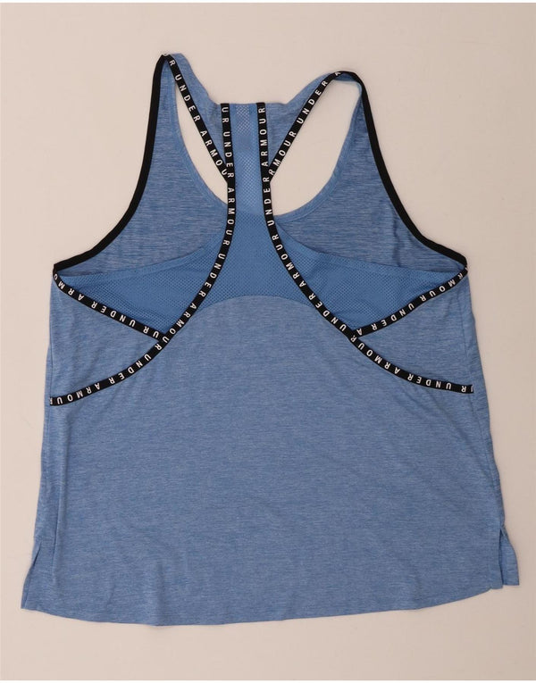 Under Armour Damen Graphic Vest Top UK 18 XL Blau