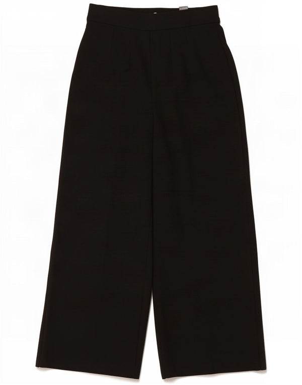 Marks & Spencer Damen-Freizeithose mit weitem Bein, UK 10, Größe S, W28, L26, Schwarz