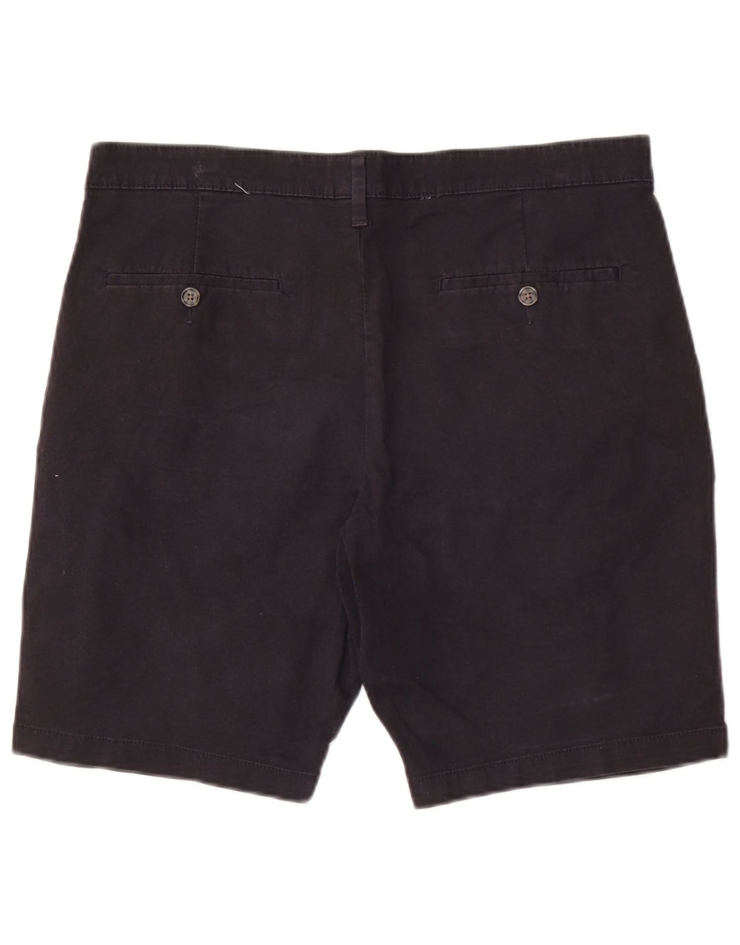 Marks & Spencer Herren-Chinoshorts W34, Größe L, Marineblau, Baumwolle