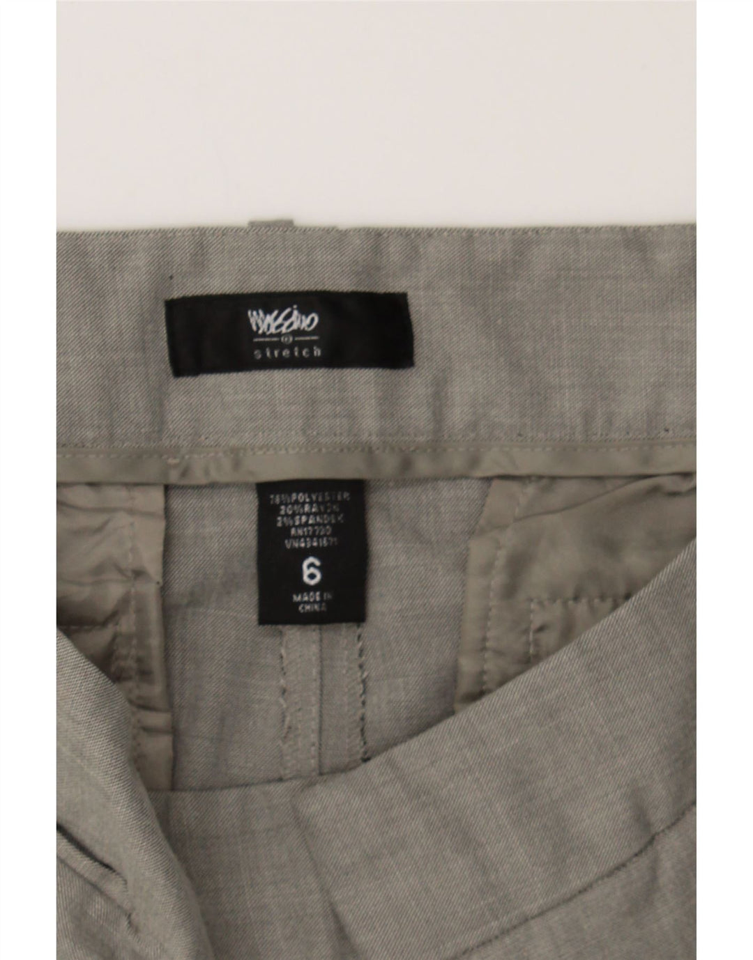 MOSSIMO Womens Straight Capri Trousers US 6 Medium W30 L20 Grey Polyester Vintage Mossimo and Second-Hand Mossimo from Messina Hembry 