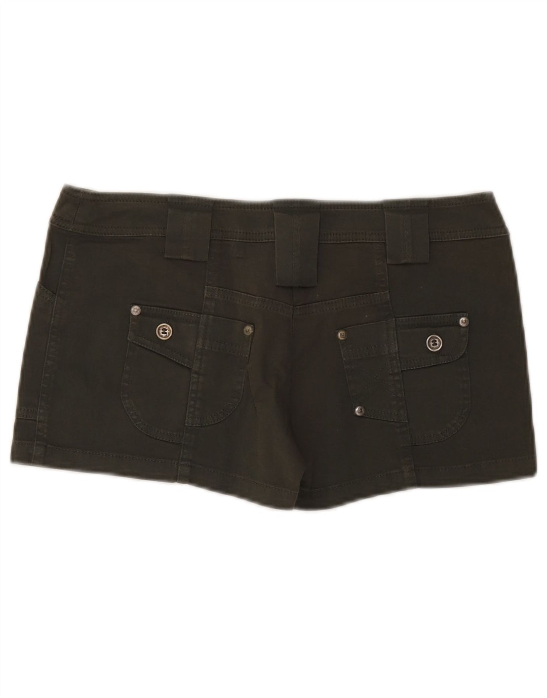 Liu Jo Damen Hotpants IT 44 Medium W30 Grüne Baumwolle
