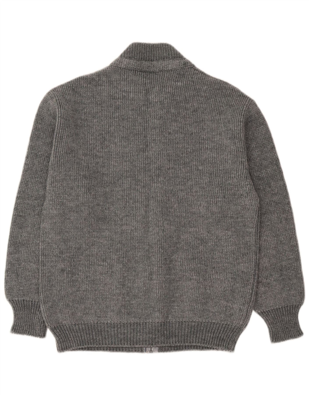Gordon Herren-Strickjacke, kleine graue Wolle