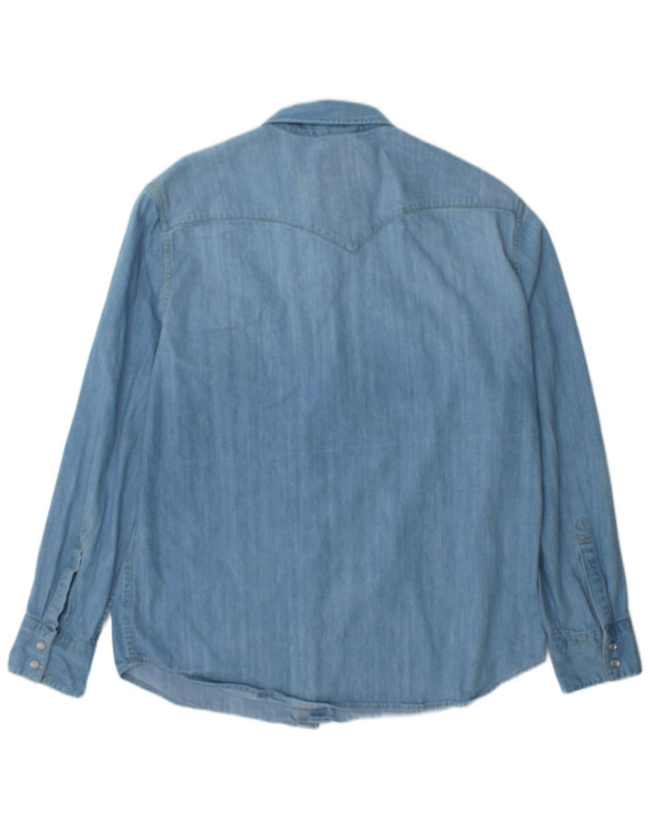 Levi's Herren-Jeanshemd mit Standard-Passform, groß, aus blauer Baumwolle
